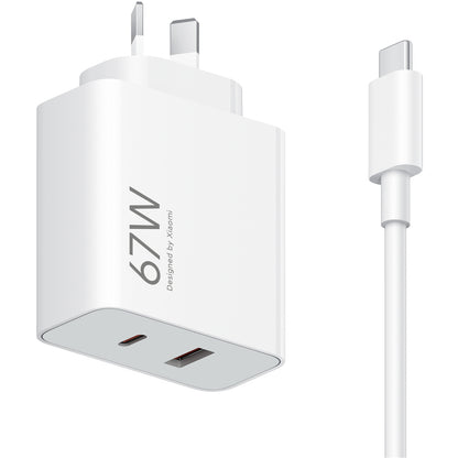 Xiaomi 67W GaN Dual Port Charger Kit (AU Plug)